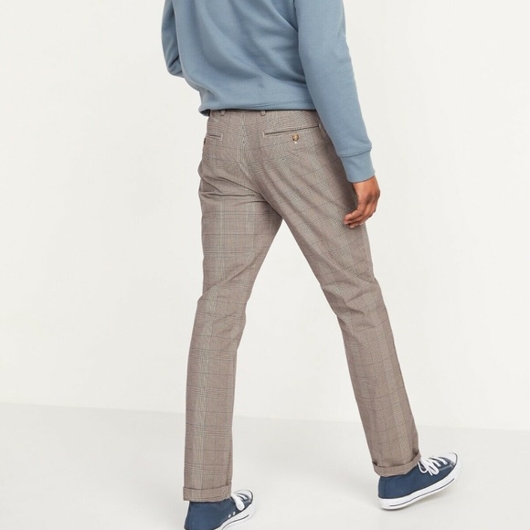 NWT: old navy Slim Ultimate Built-In Flex Textured Chino Pants (30 x 30) - Picture 1 of 14